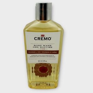 Cremo Body Wash Bourbon & Oak 473 ml All Season Formula New